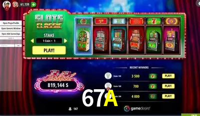 Descubra o Mundo do Cassino Online com 67A